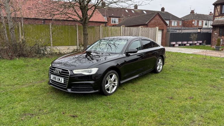 Audi, A6, Saloon, 2018, ultra black edition 