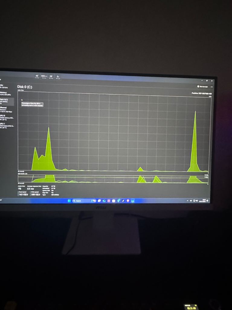 Hyte y40 Ryzen 7 9800x3d 4070ti super 32gb ram 4tb 