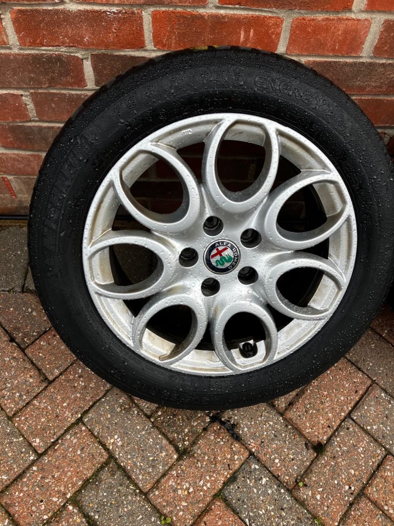 2 x Alfa Romeo Giulietta 2019 Alloy Wheels 