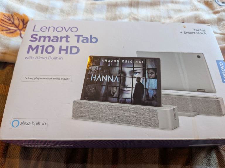 Lenovo Smart Tab M10 HD with Smart Dock and Alexa Built-in