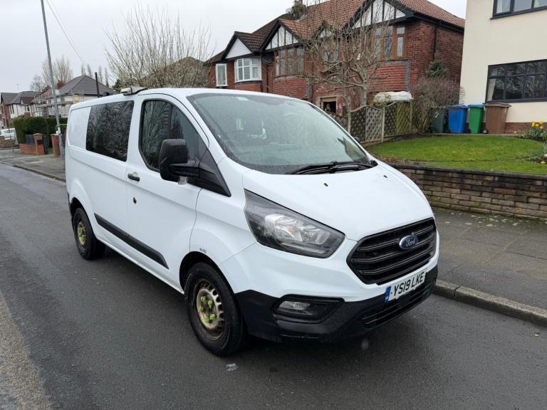 2019 Ford Transit Custom 2.0 TDCi 105ps Low Roof D/Cab Van PANEL VAN Diesel Manual