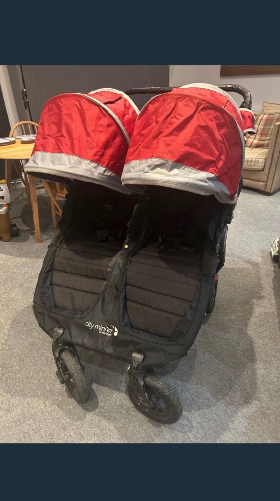 Double baby jogger city Mini GT pram stroller