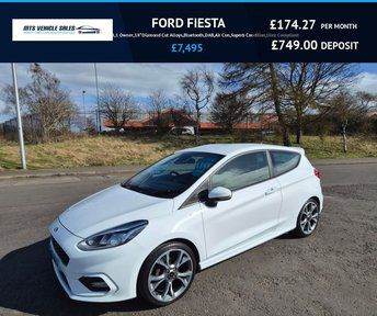 FORD FIESTA 1.0T ST-LINE 2018,1 Owner,18*Diamond Cut Alloys,Bluetooth,DAB,Superb Condition,Ulez OK