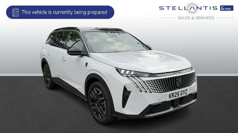 2025 Peugeot 5008 1.2 GT SUV 5dr Petrol Hybrid e-DSC6 Euro 6 (s/s) (136 ps) SUV Hybrid Automatic