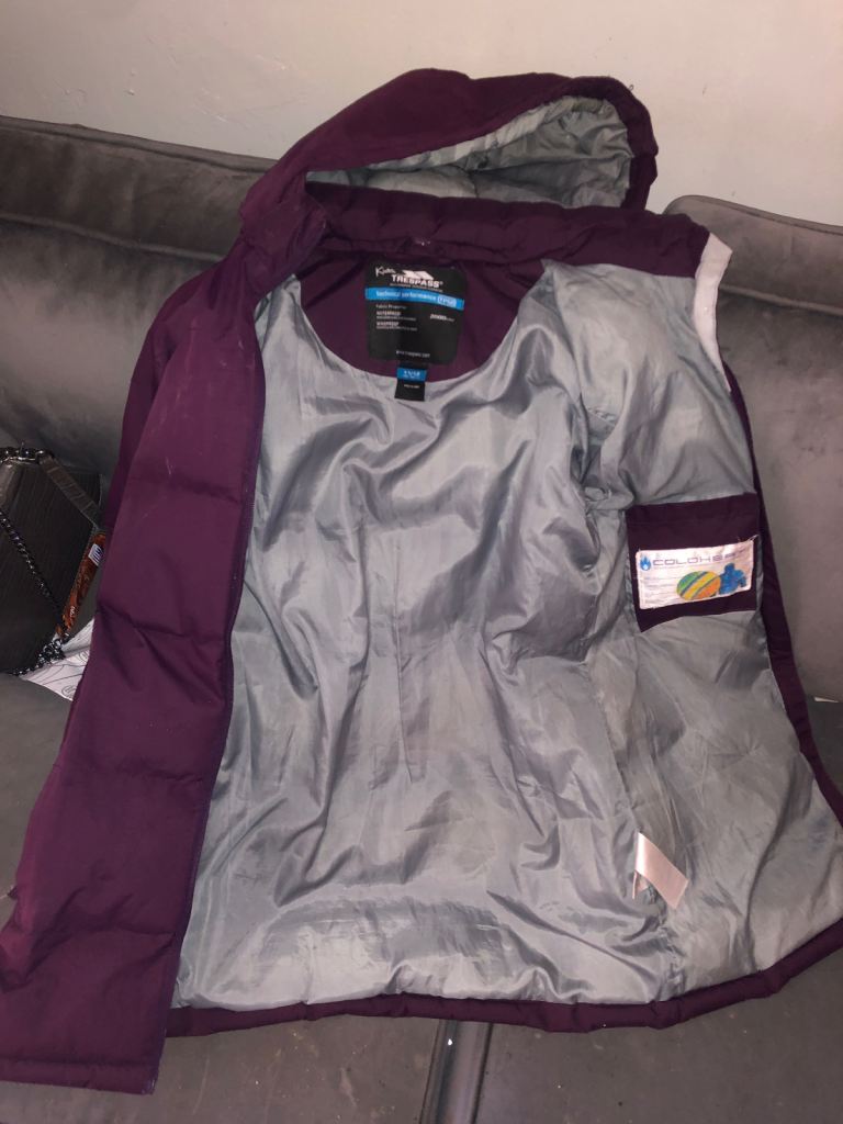 Kids Tresspass outdoor coat