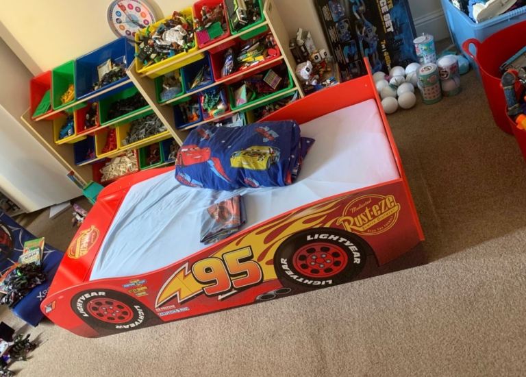 Disney cars bed