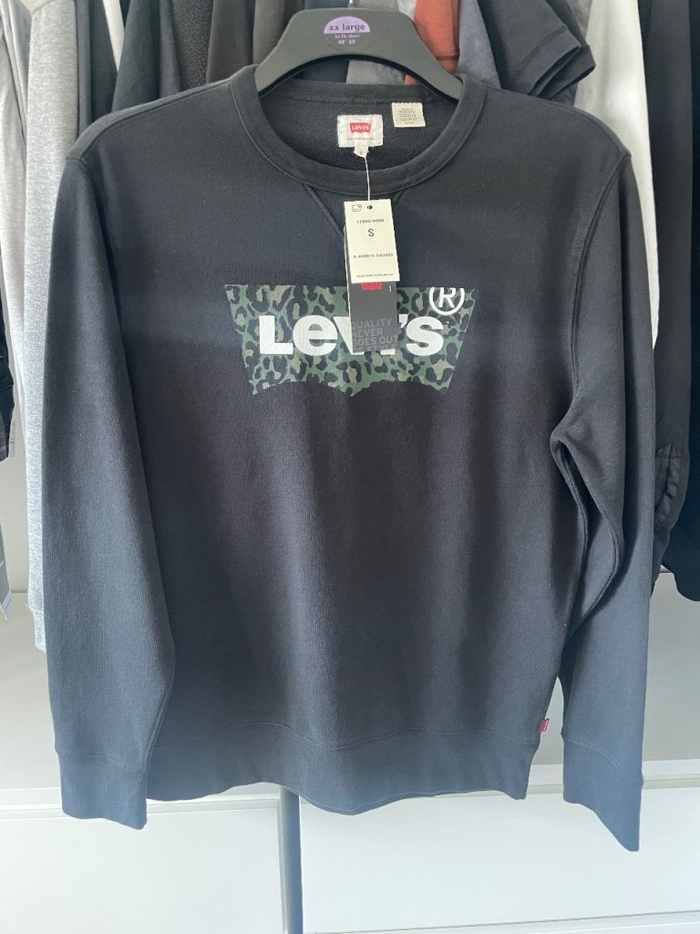 Levis sweatshirt mens small new