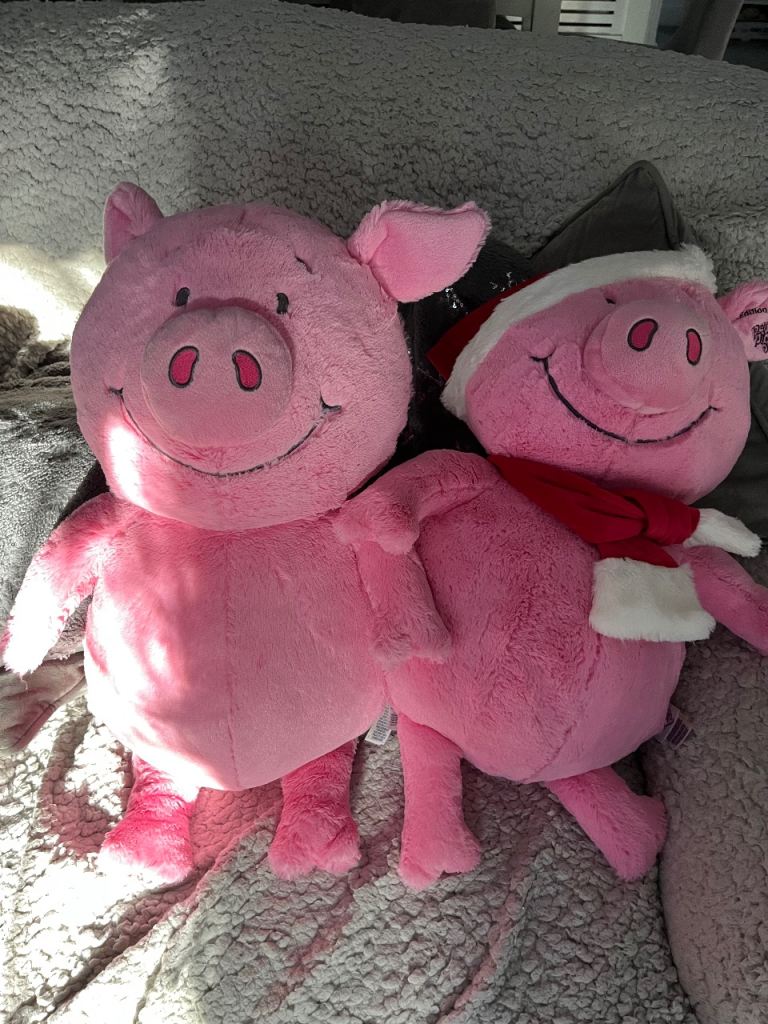 image for 2 Percy pig Soft toys 