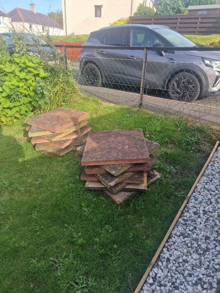 Garden slabs  Free 