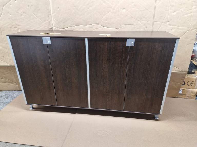 Actiu Boss design walnut executive office desk 180cm x 85cm