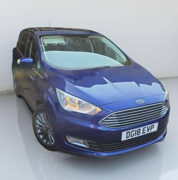2018 18 FORD GRAND C-MAX 1.0T ECOBOOST GPF TITANIUM MPV 5DR PETROL MANUAL EURO 6