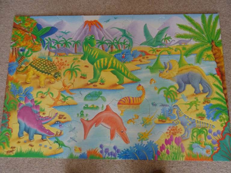 GALT DINOSAURS GIANT FLOOR PUZZLE