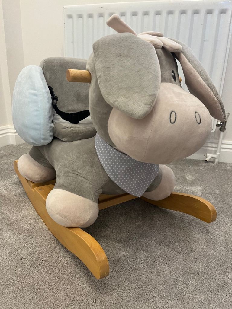 Nattou Cappuccino Donkey Rocking Horse