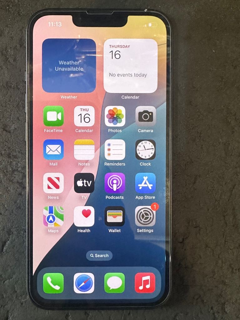 iPhone 13-128 GB used - unlocked (No Offers)