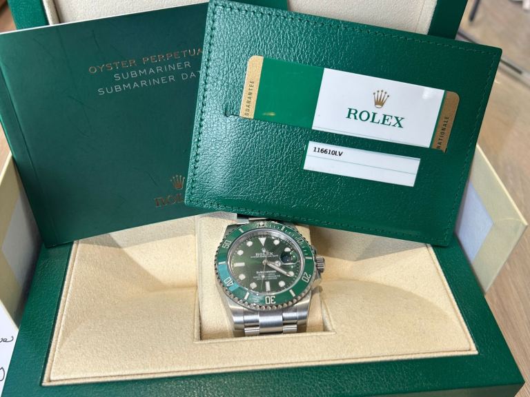 Rolex Submariner Hulk Full Set (Partial Stickered)