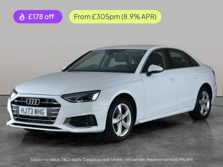 2023 Audi A4 2.0 TFSI 35 Sport Saloon 4dr Petrol S Tronic Euro 6 (s/s) (150 ps) - LANE D Saloon P...