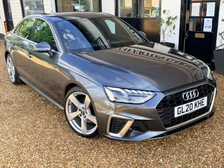 2020 20 AUDI A4 2.0 TFSI 40 S LINE SALOON 4DR PETROL S TRONIC EURO 6 (S/S) (190
