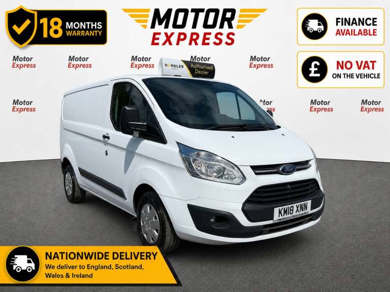 2018 Ford Transit Custom 2.0 TDCi 105ps Low Roof Trend Van PANEL VAN Diesel Manual