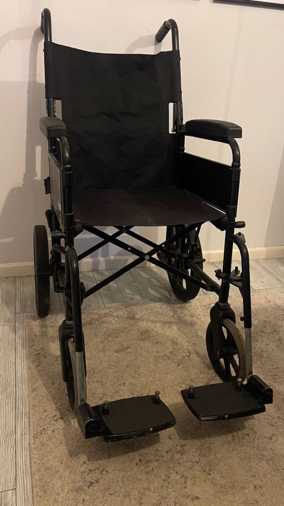 Lomax folding/collapsible lightweight wheelchair