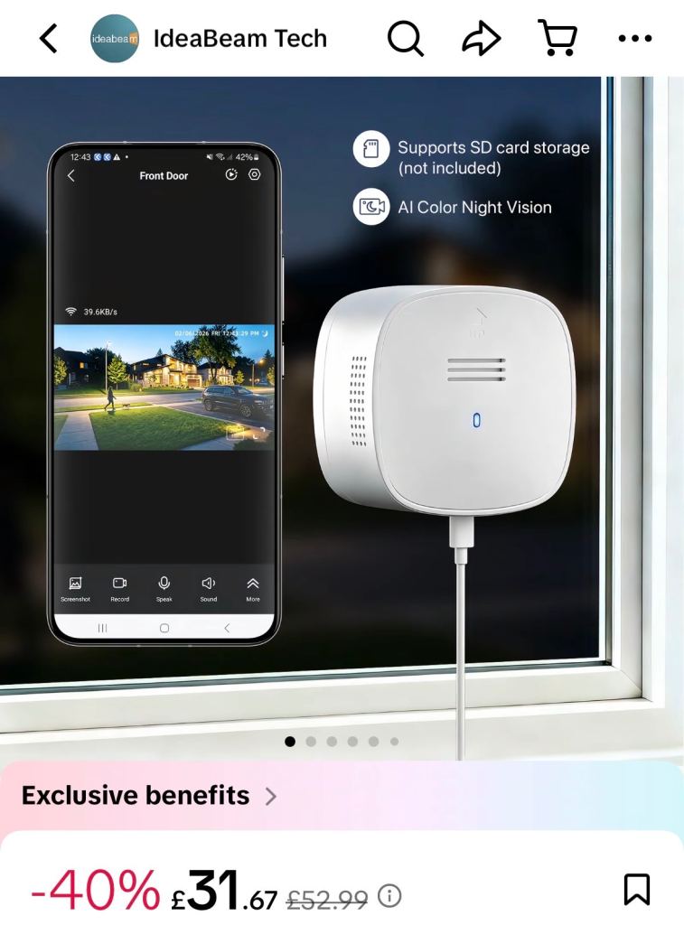Security camera 