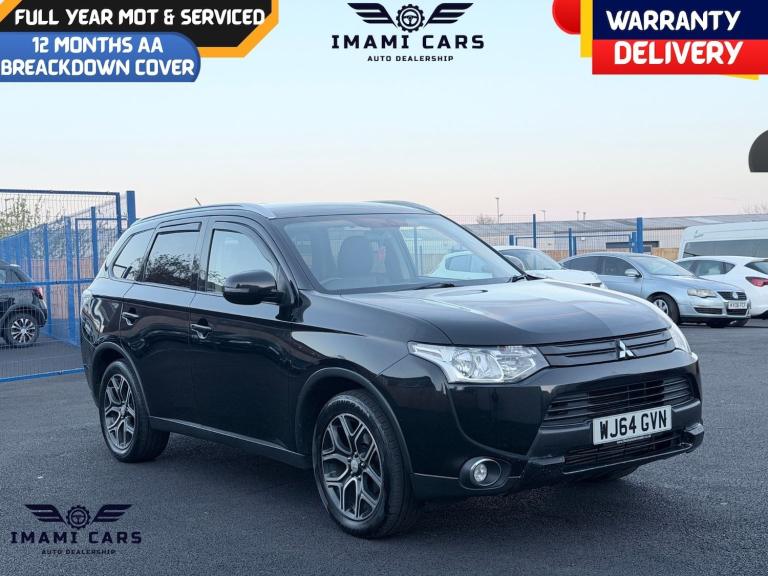 2014 Mitsubishi Outlander 2.2 DI-D GX3 5dr Auto AUTO DIESEL 86K MILES FRESH MOT SERVICED  ESTATE ...