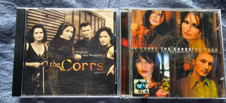 The Corrs CD Albums - Forgiven, Not Forgotten & In Blue