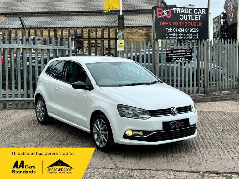 2015 Volkswagen Polo 1.0 SE Design 3dr HATCHBACK PETROL Manual