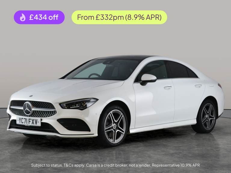 2021 Mercedes-Benz CLA 1.3 CLA250e 15.6kWh AMG Line (Premium Plus) Coupe 4dr Petrol Plug-in Hybri...