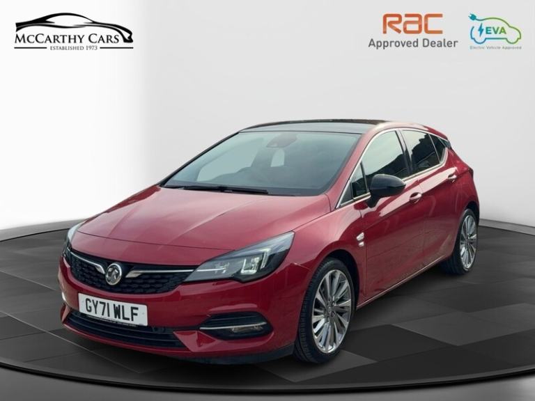 2021 Vauxhall Astra Turbo Griffin Edition Hatchback Petrol Manual