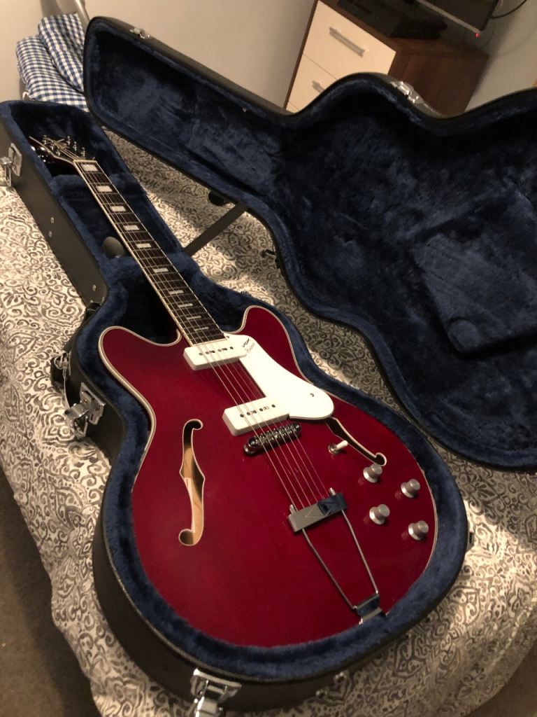 Vox Bobcat with bespoke plush lined case