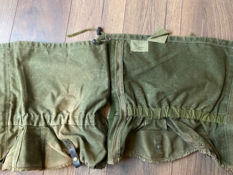 Gators x3 pairs wax and nylon military issue