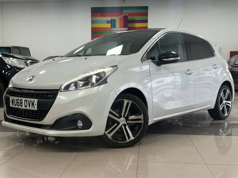 2018 68 PEUGEOT 208 1.2 PURETECH GPF GT LINE HATCHBACK 5DR PETROL MANUAL EURO 6
