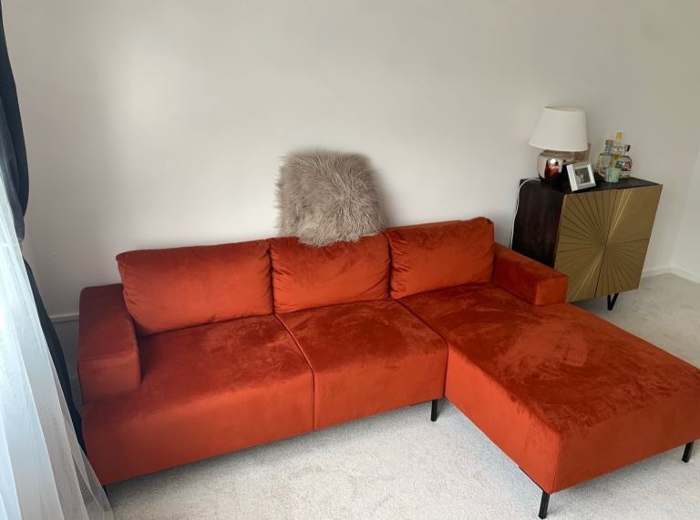 Gorgeous 3 Seater, Left Hand Facing Corner Chaise End Sofa