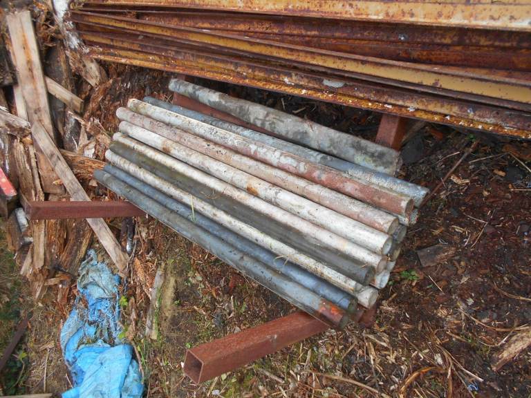 Quantity of used Climastage/Kwikstage scaffolding for sale.