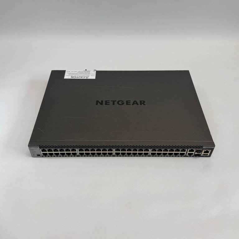 NETGEAR M4300-52G (GSM4352S) Fully Managed Layer 3 Stackable Switch | 🌐 OneShed co uk 🌏