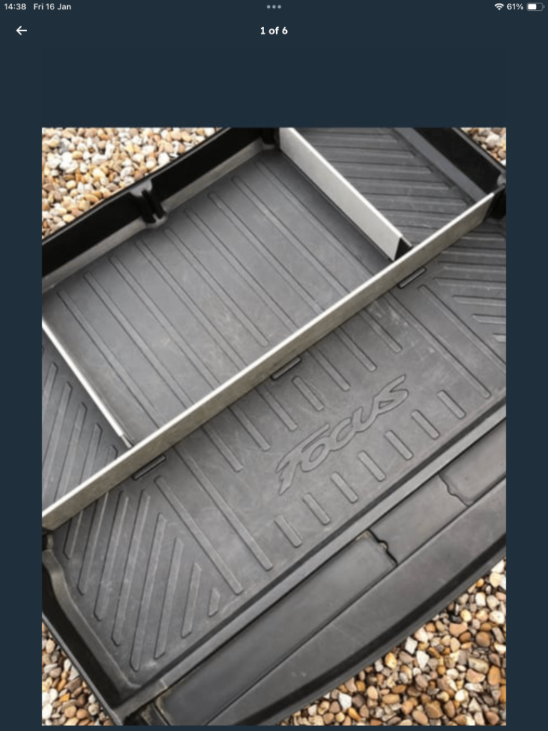 Ford Focus Car Boot Liner