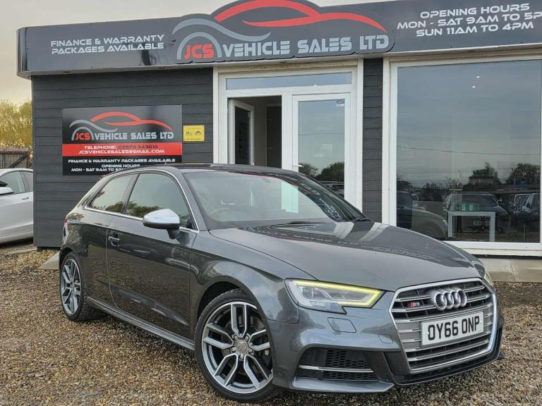 2016 Audi S3 2.0 TFSI S Tronic quattro Euro 6 (s/s) 3dr HATCHBACK Petrol Automatic