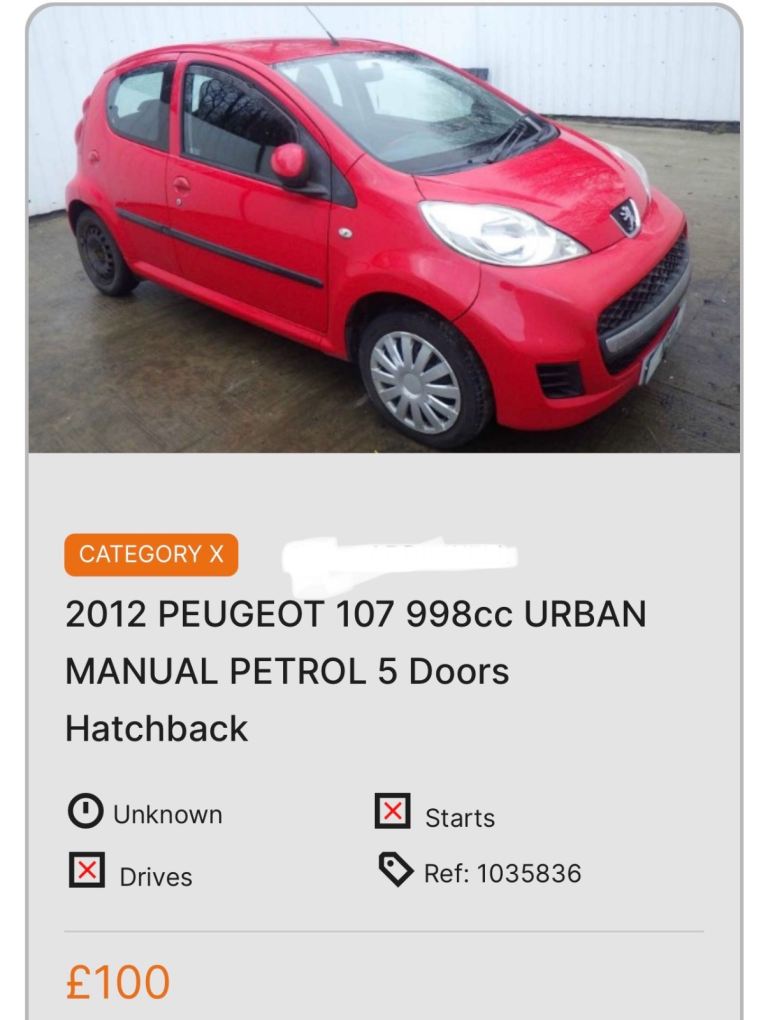 Wanted car mot failure failed spares or repairs scrap Perth Looking cheap runabout Citroen c1 corsa