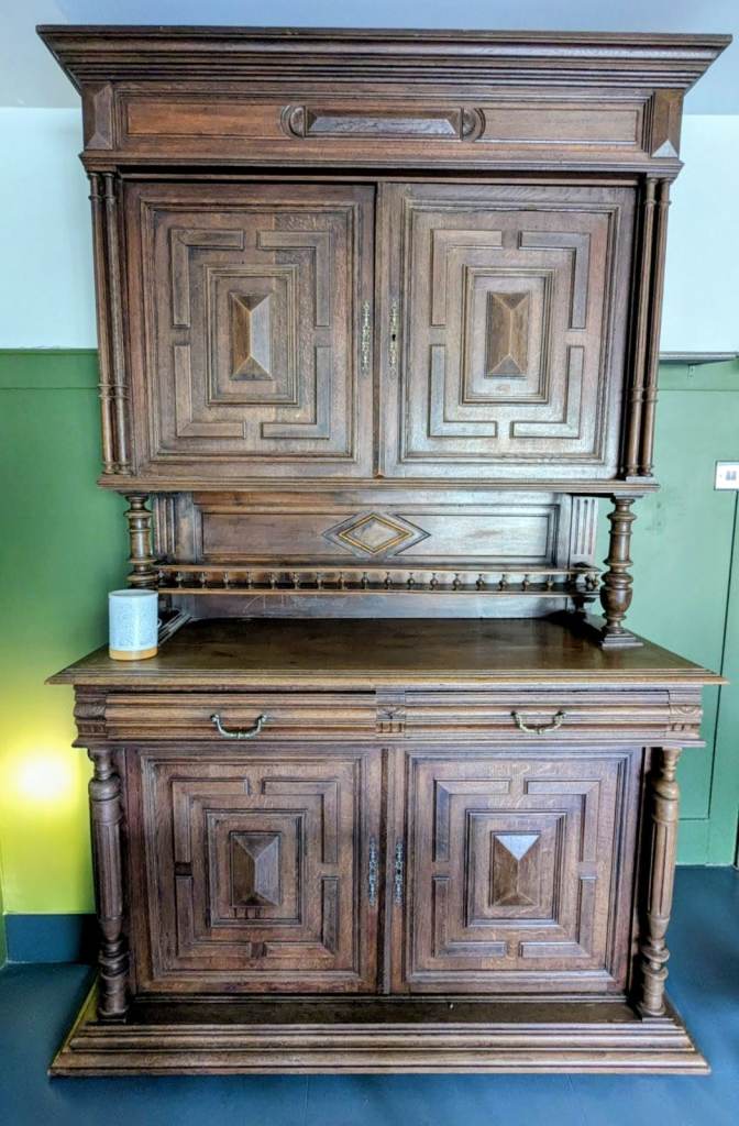 Antique French oak buffet dresser sideboard cabinet 