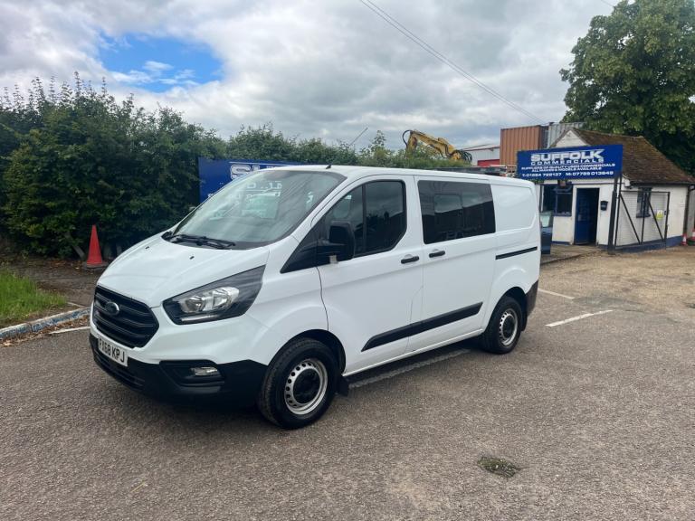 2019 Ford Transit Custom 2.0 TDCi 130ps Low Roof D/Cab Van PANEL VAN Diesel Manual