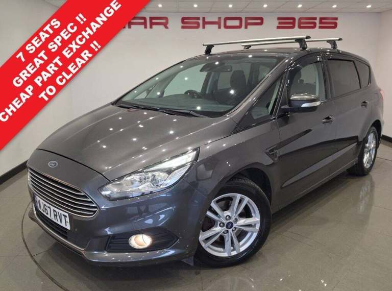 2017 67 FORD S-MAX 2.0 TDCI TITANIUM MPV 5DR DIESEL MANUAL EURO 6 (S/S) (150 PS)