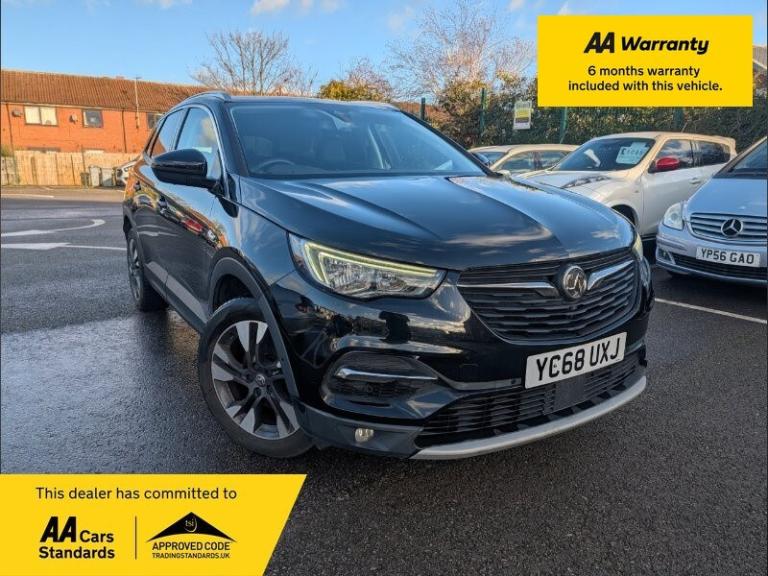 2018 Vauxhall Grandland X 1.2 Turbo Sport Nav SUV 5dr Petrol Manual Euro 6