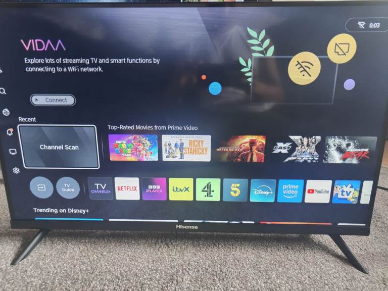 HISENSE 32A4BGTUK 32" Smart HD Ready LED TV