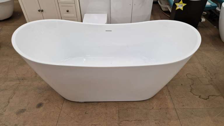 Freestanding Double Ended Slipper Bath
