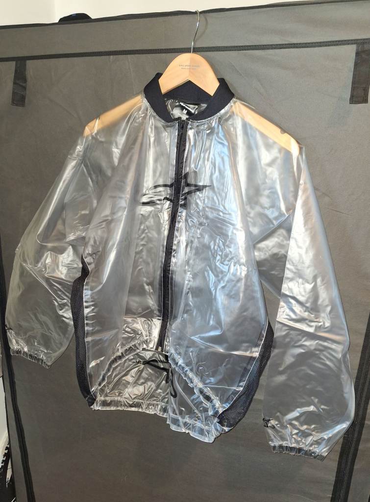 FOR SALE: Alpinestars Racing Rain Waterproof Jacket Clear / Black