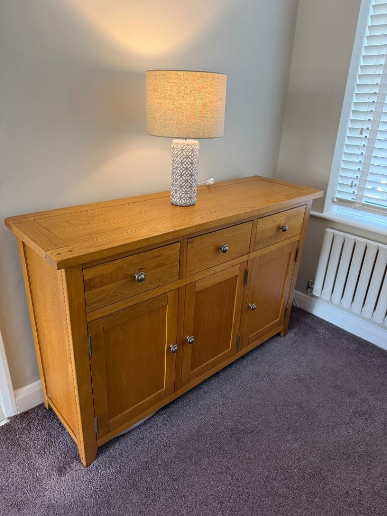 Solid Oak Sideboard