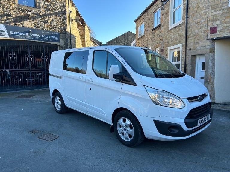 2016 Ford Transit Custom LIMITED 2.0 TDCI 130 PS DOUBLE/ CREW CAB VAN NO VAT  PANEL VAN Diesel Ma...