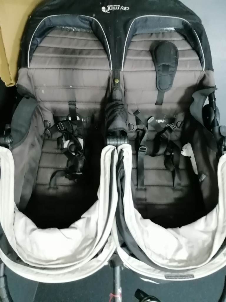 A City Mini double pushchair in good used condition