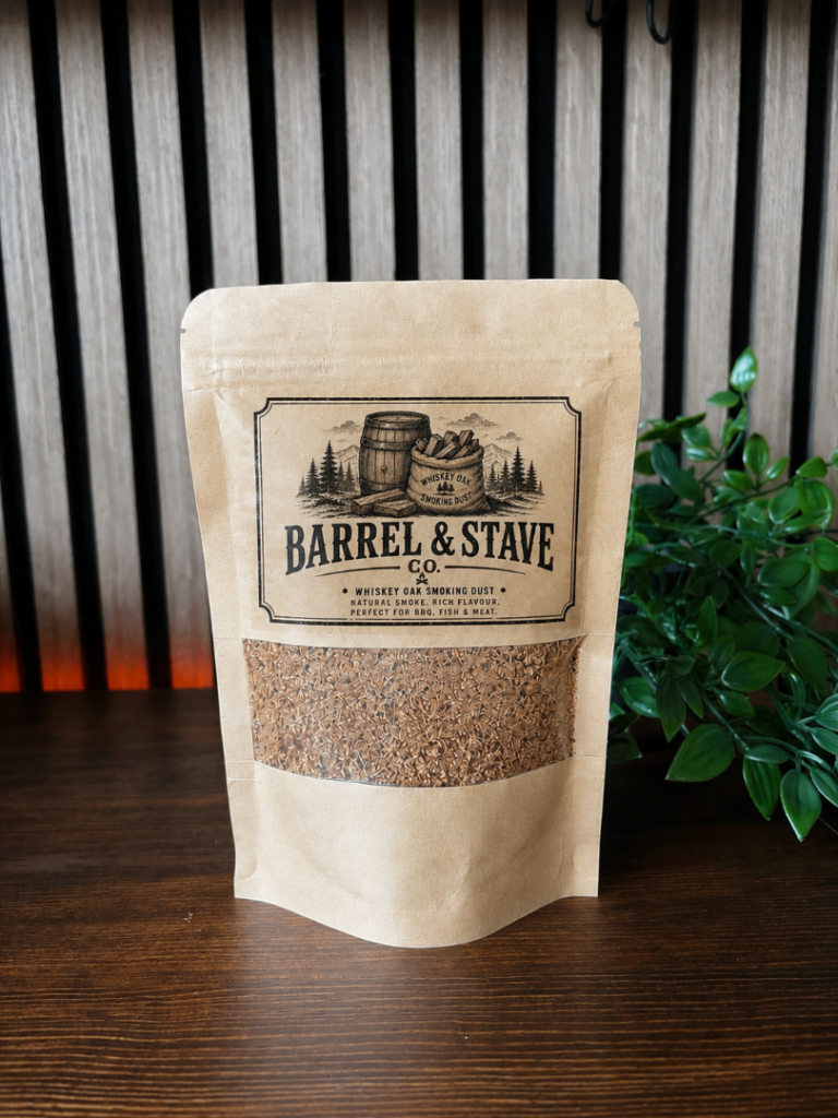 Barrel & Stave Co. Whiskey Oak Smoking Dust - New 100g