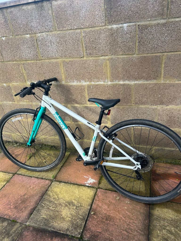 Pinnacle Bike with Helmet, D Lock and Rechargeable Lights Included